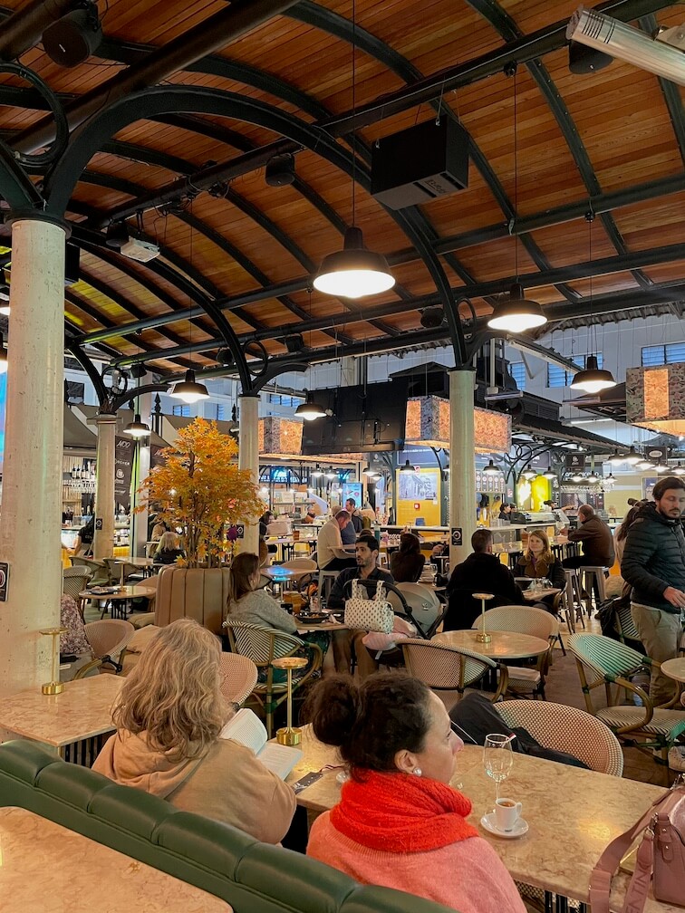 Mercado de Campo de Ourique Lisbon Portugal